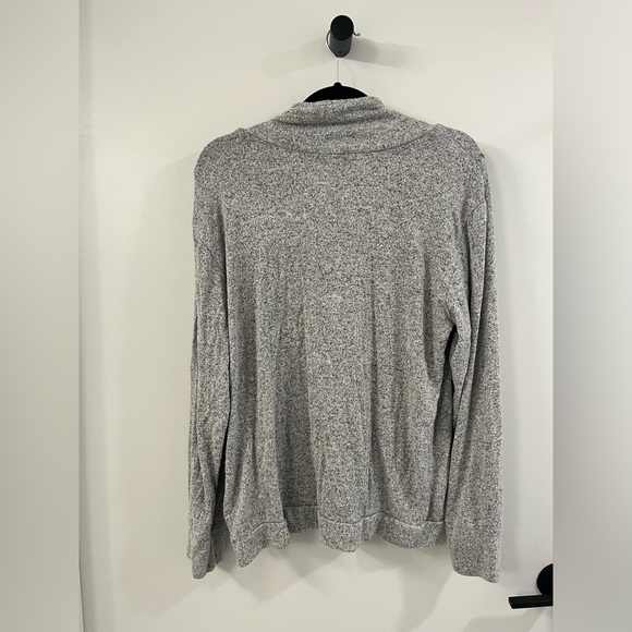 Cozy Grey Cowl Neck Sweater - Picture 2 of 5